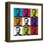 Abraham Lincoln-Celebrity Photography-Framed Art Print