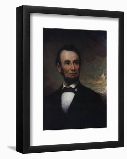 Abraham Lincoln-George Henry Story-Framed Art Print