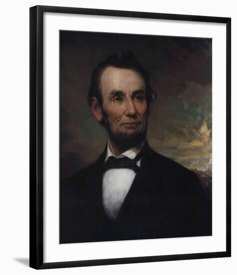 Abraham Lincoln-George Henry Story-Framed Art Print