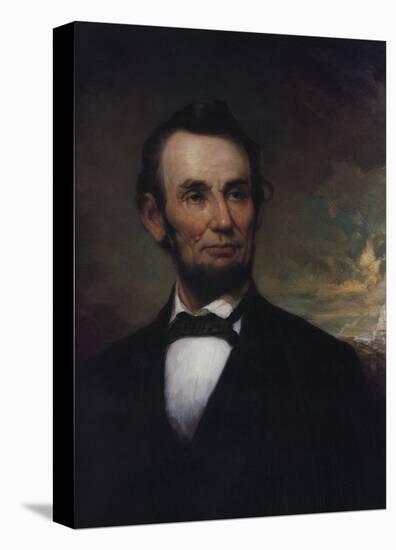 Abraham Lincoln-George Henry Story-Stretched Canvas