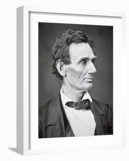 Abraham Lincoln-Alexander Hesler-Framed Photographic Print