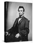 Abraham Lincoln-Mathew Brady-Stretched Canvas