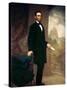 Abraham Lincoln-William F^ Cogswel-Stretched Canvas