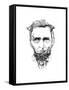 Abraham Lincoln-Octavian Mielu-Framed Stretched Canvas