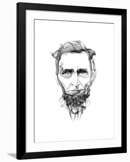 Abraham Lincoln-Octavian Mielu-Framed Art Print