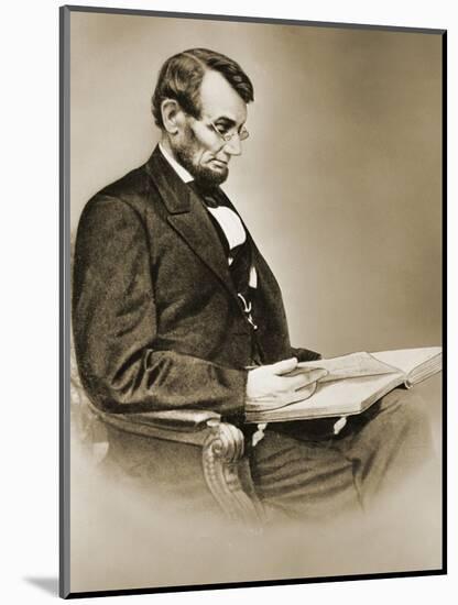 Abraham Lincoln-null-Mounted Giclee Print