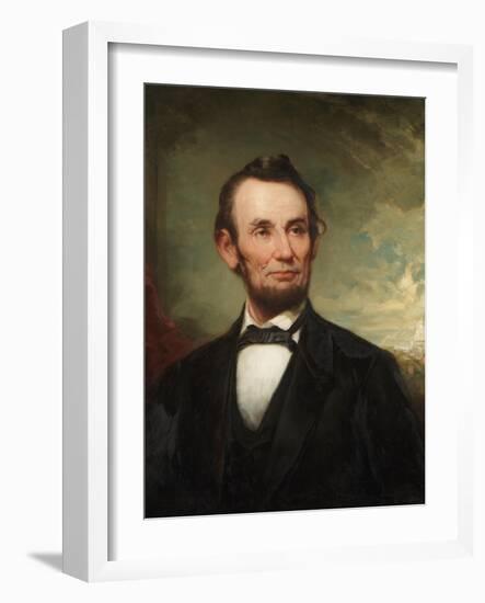 Abraham Lincoln-George Henry Story-Framed Giclee Print