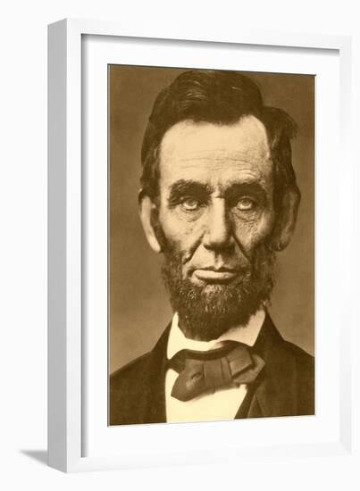 Abraham Lincoln-null-Framed Art Print