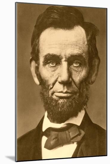 Abraham Lincoln-null-Mounted Art Print