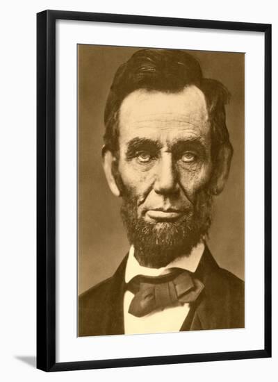 Abraham Lincoln-null-Framed Art Print