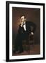 Abraham Lincoln-George Peter Alexander Healy-Framed Art Print