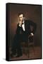 Abraham Lincoln-George Peter Alexander Healy-Framed Stretched Canvas