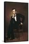 Abraham Lincoln-George Peter Alexander Healy-Framed Stretched Canvas