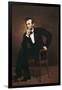 Abraham Lincoln-George Peter Alexander Healy-Framed Art Print