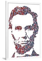 Abraham Lincoln-Cristian Mielu-Framed Art Print