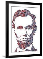 Abraham Lincoln-Cristian Mielu-Framed Art Print