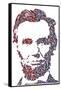 Abraham Lincoln-Cristian Mielu-Framed Stretched Canvas