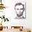 Abraham Lincoln-Cristian Mielu-Stretched Canvas displayed on a wall