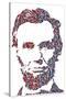 Abraham Lincoln-Cristian Mielu-Stretched Canvas