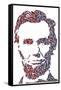 Abraham Lincoln-Cristian Mielu-Framed Stretched Canvas