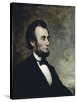 Abraham Lincoln-George Henry Story-Stretched Canvas