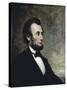 Abraham Lincoln-George Henry Story-Stretched Canvas