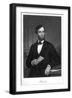 Abraham Lincoln-Alonzo Chappel-Framed Art Print