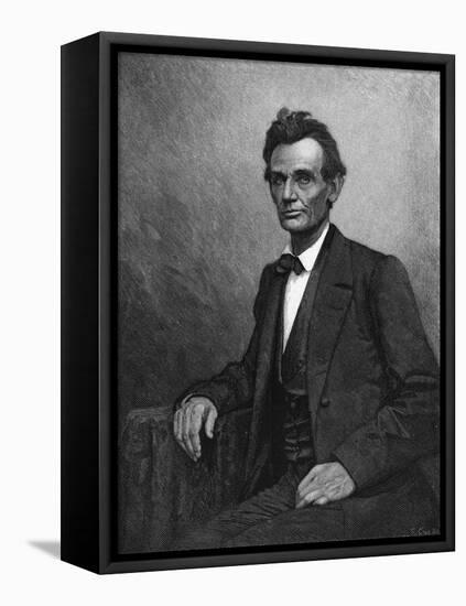 Abraham Lincoln-Timothy Cole-Framed Stretched Canvas