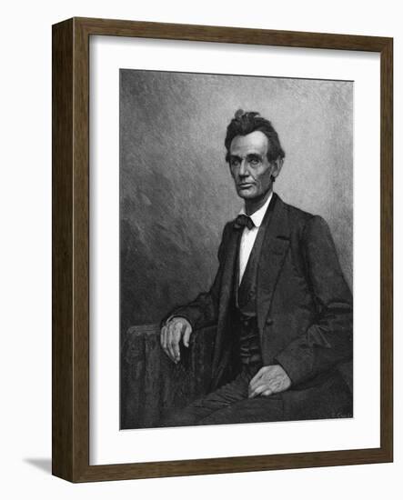 Abraham Lincoln-Timothy Cole-Framed Art Print