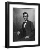 Abraham Lincoln-Timothy Cole-Framed Art Print