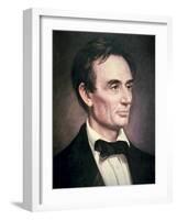 Abraham Lincoln-George Peter Alexander Healy-Framed Giclee Print