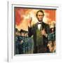 Abraham Lincoln-English School-Framed Giclee Print