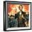 Abraham Lincoln-English School-Framed Giclee Print