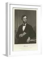 Abraham Lincoln-Alonzo Chappel-Framed Giclee Print