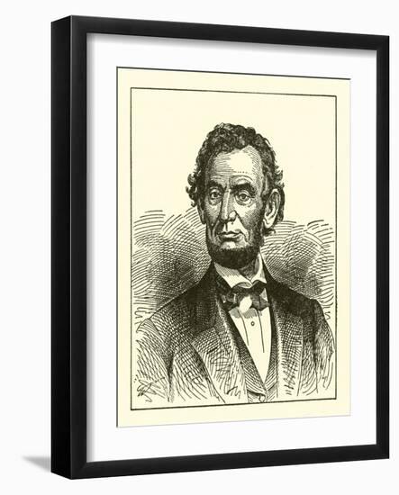 Abraham Lincoln-null-Framed Giclee Print