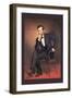 Abraham Lincoln-George Peter Alexander Healy-Framed Art Print