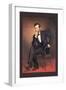 Abraham Lincoln-George Peter Alexander Healy-Framed Art Print