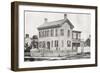 Abraham Lincolns' Family Home in Springfield, Illinois, America-null-Framed Giclee Print