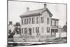 Abraham Lincolns' Family Home in Springfield, Illinois, America-null-Mounted Giclee Print