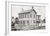 Abraham Lincolns' Family Home in Springfield, Illinois, America-null-Framed Giclee Print