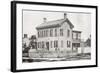 Abraham Lincolns' Family Home in Springfield, Illinois, America-null-Framed Giclee Print