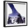 Abraham Looks Up at Starry Sky-null-Framed Giclee Print