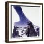 Abraham Looks Up at Starry Sky-null-Framed Giclee Print
