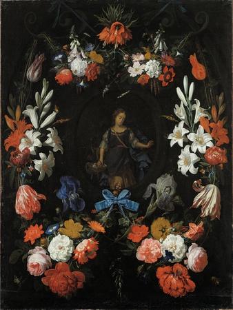 Garland of Flowers, Ca 1675