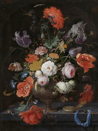 Still Life with Flowers and a Watch
