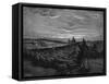 Abraham Migrates-Gustave Doré-Framed Stretched Canvas