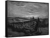 Abraham Migrates-Gustave Doré-Framed Stretched Canvas