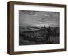 Abraham Migrates-Gustave Doré-Framed Art Print