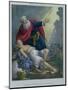 Abraham Offering up His Son Isaac, from a Bible Printed by Edward Gover, 1870s-Siegfried Detler Bendixen-Mounted Giclee Print