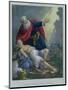 Abraham Offering up His Son Isaac, from a Bible Printed by Edward Gover, 1870s-Siegfried Detler Bendixen-Mounted Giclee Print